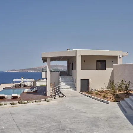 Blue Armonia Villa Featuring Saltwater Heated Pool Keratea Exterior photo