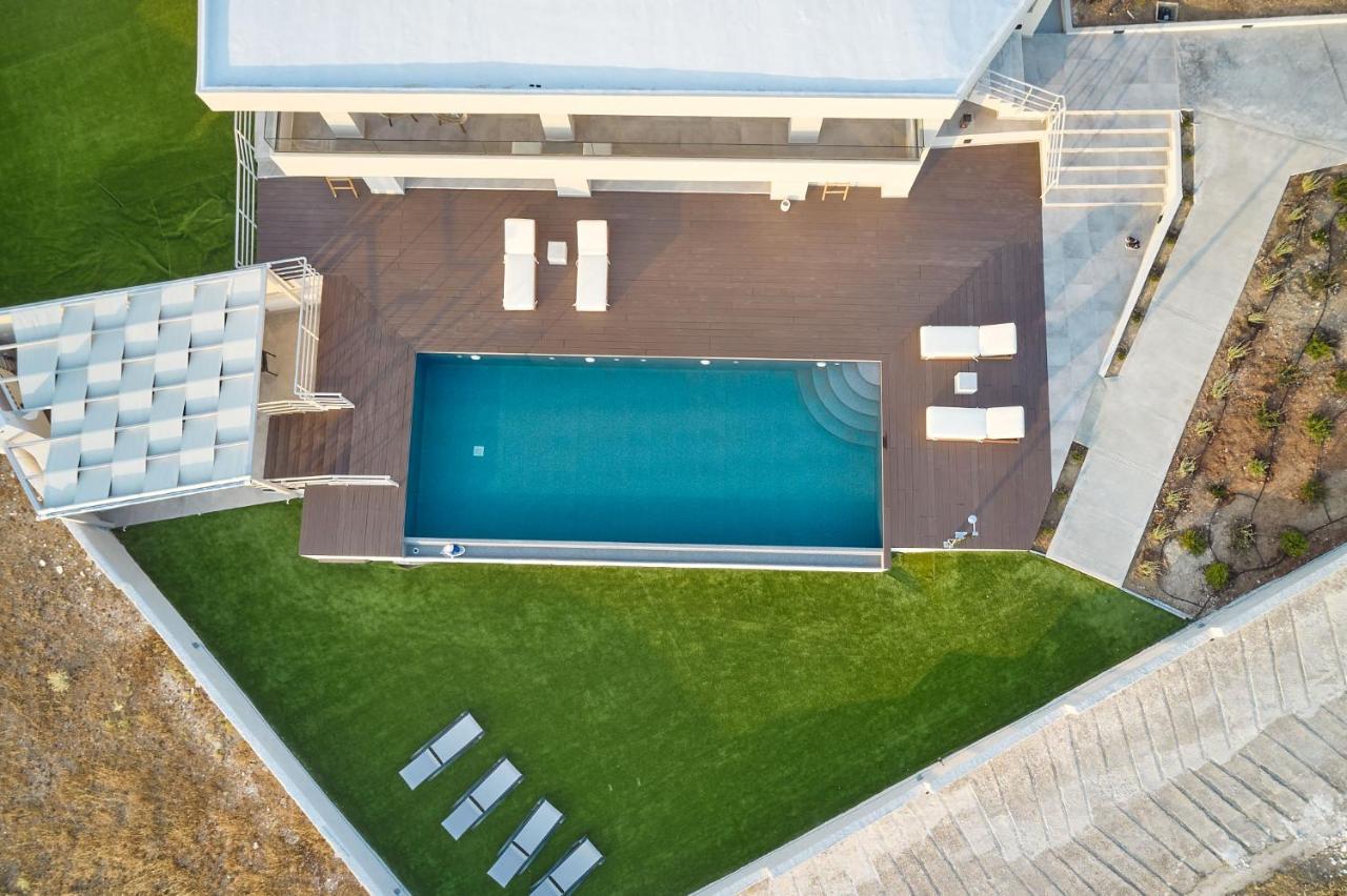 Blue Armonia Featuring Saltwater Heated Pool Villa Keratea
