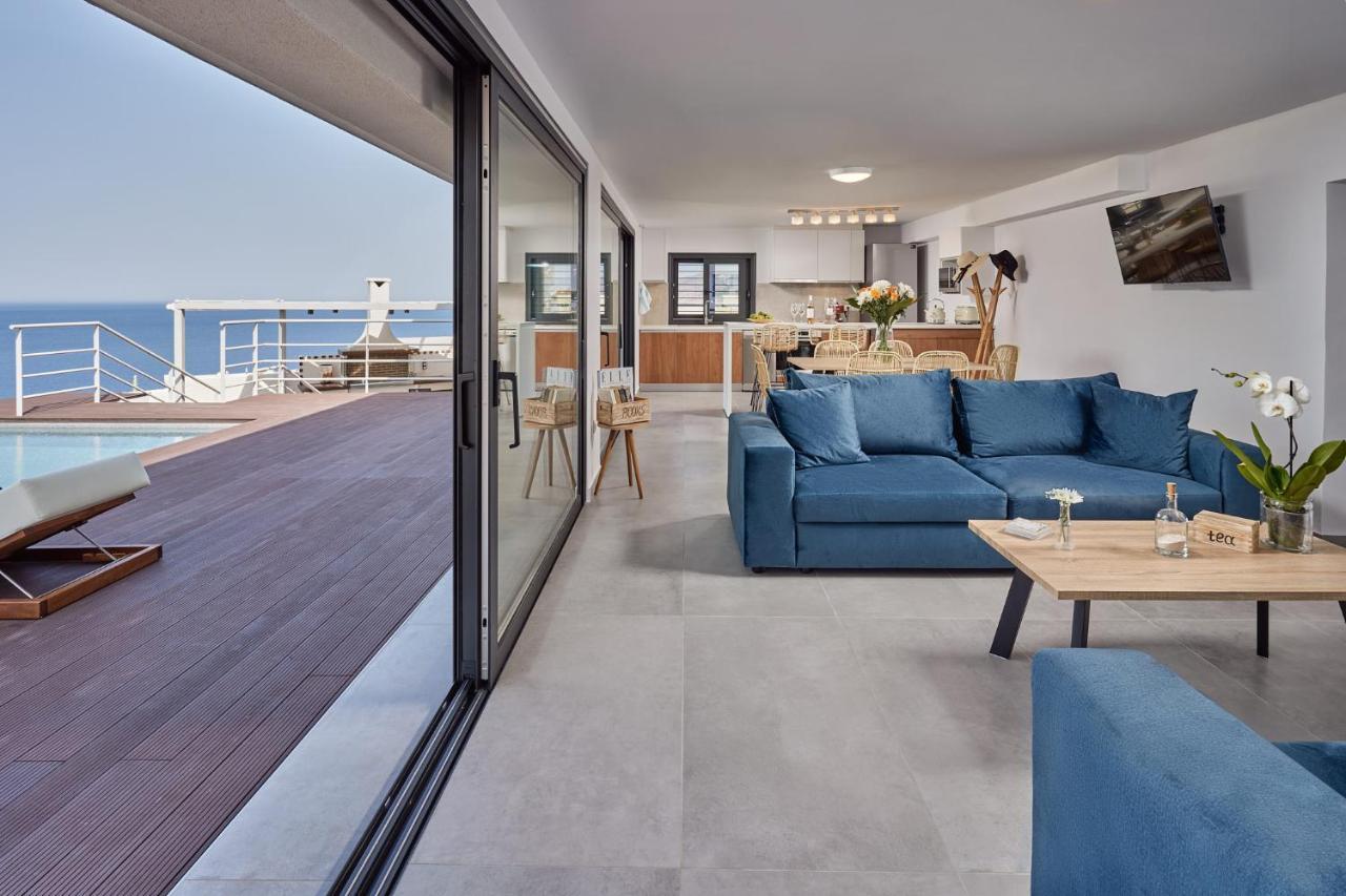 Blue Armonia Featuring Saltwater Heated Pool Villa Keratea