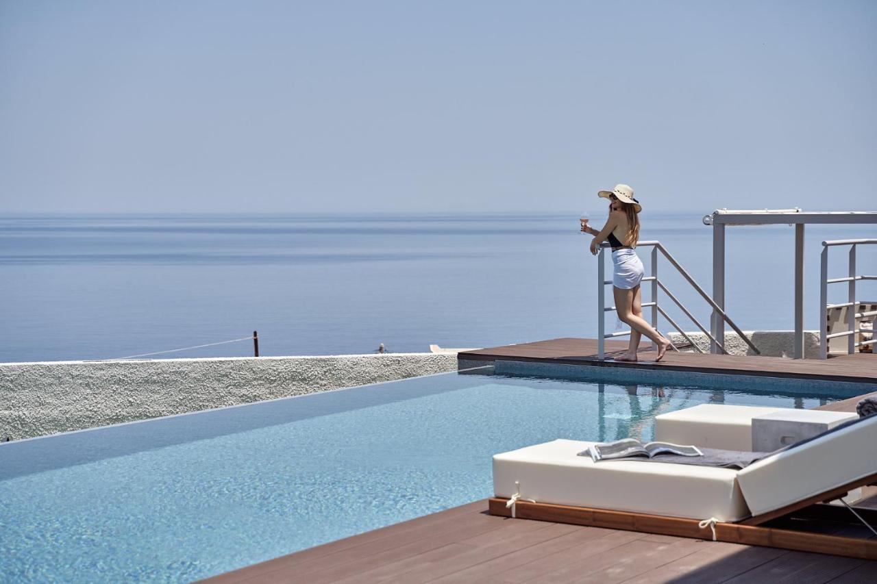 Blue Armonia Featuring Saltwater Heated Pool Keratea